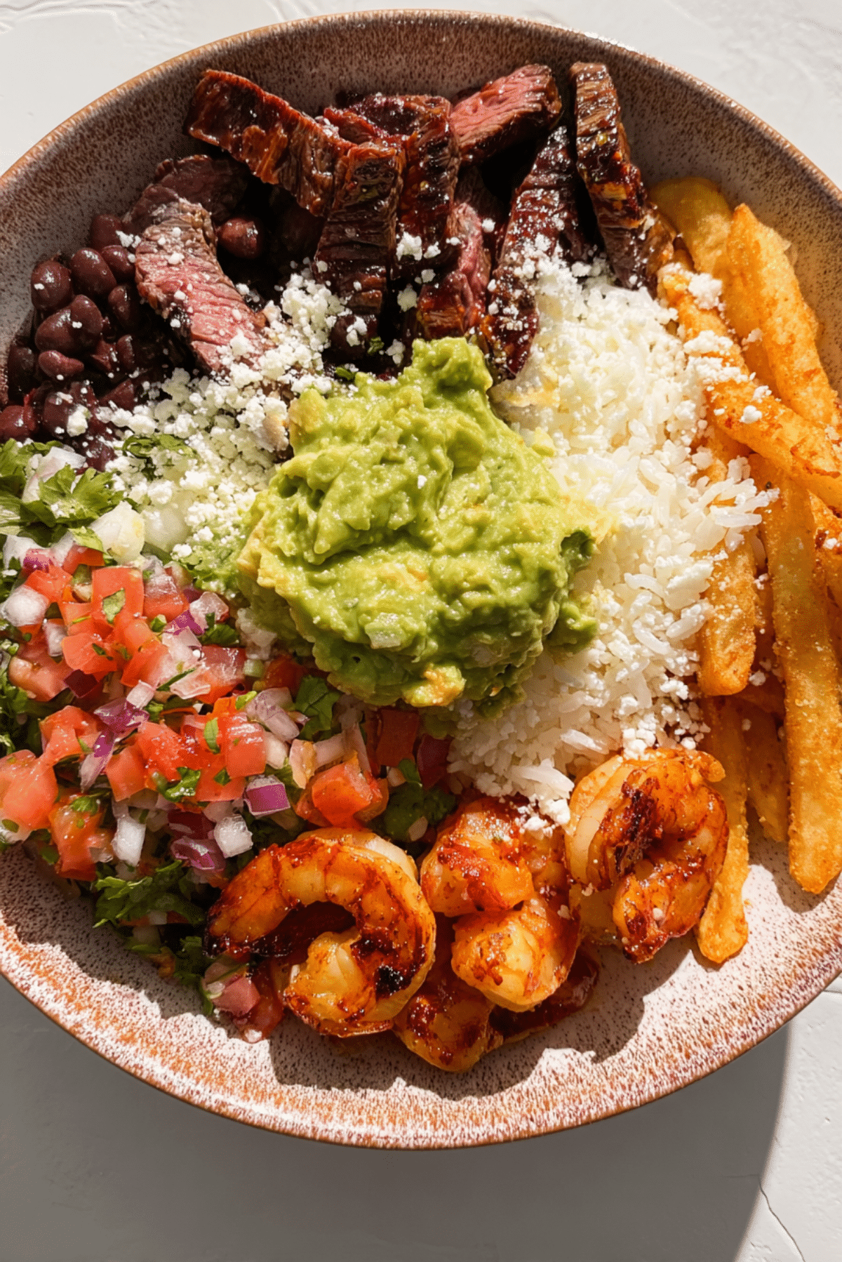 Surf n’ Turf California Burrito Bowl
