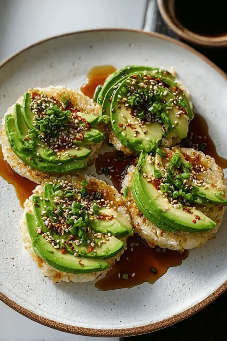 Megan Trainor’s Avocado Rice Cake