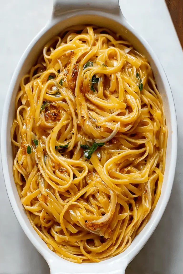 Spring Onion Noodles