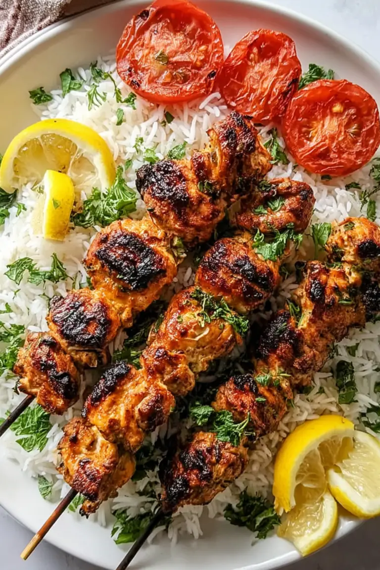 Persian Chicken Kabobs