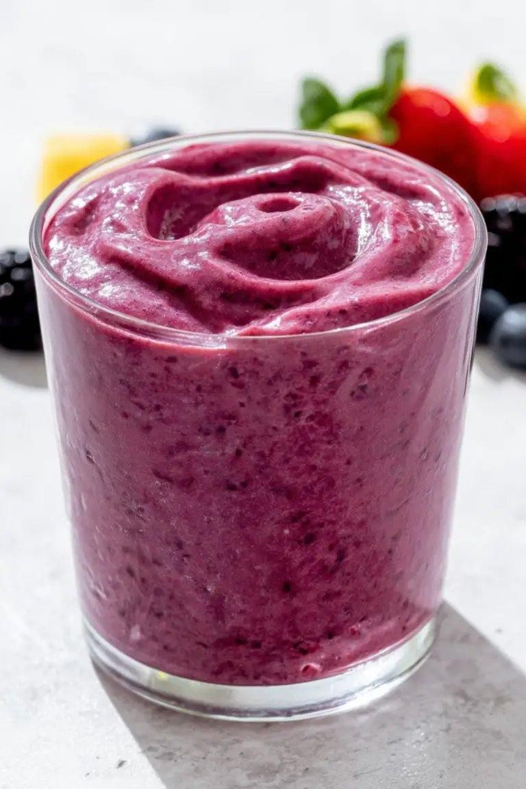 Frozen Mixed Berry Smoothie