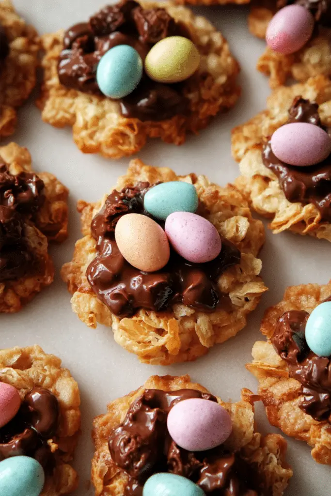 Mini Egg Cornflake Cookies