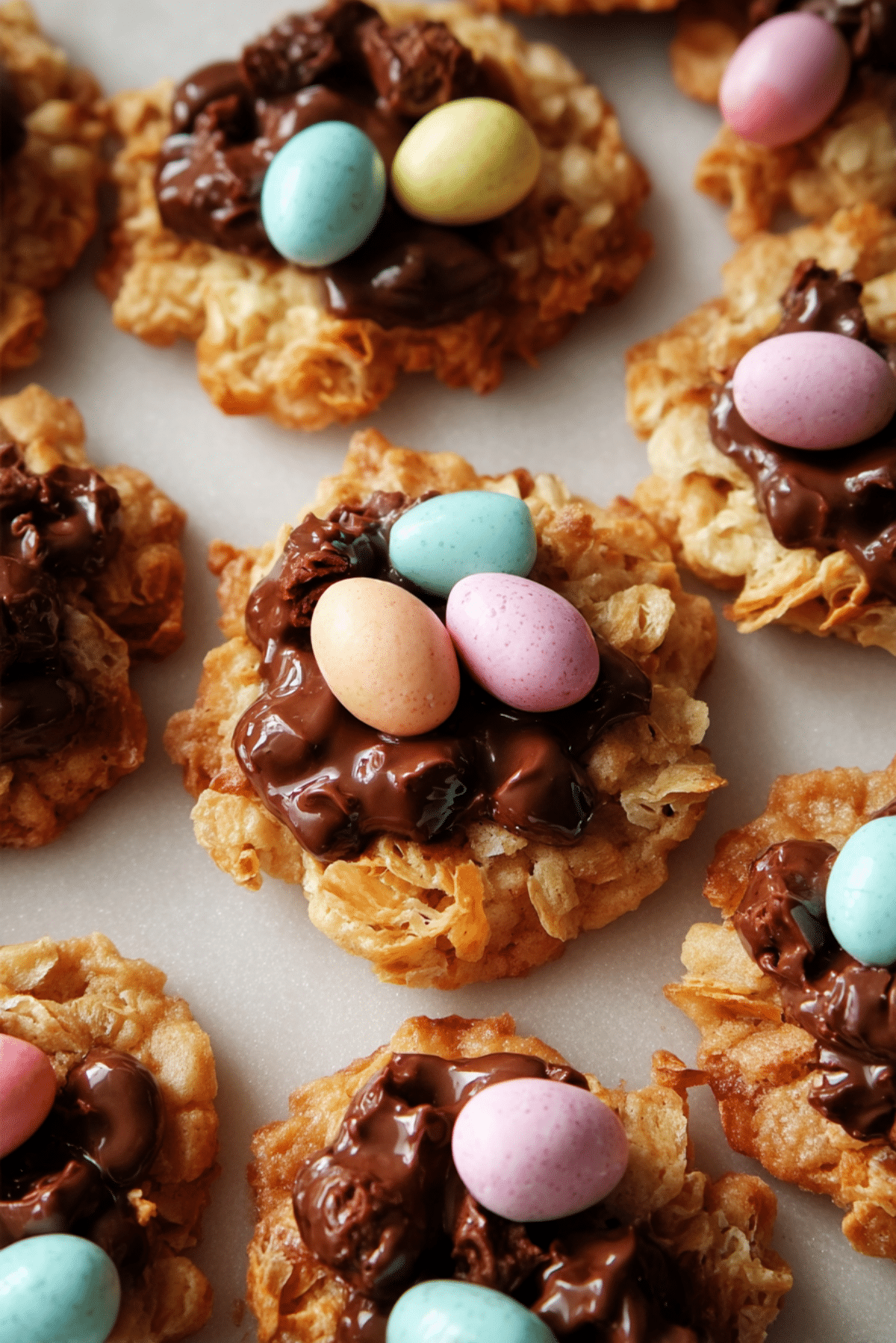 Mini Egg Cornflake Cookies