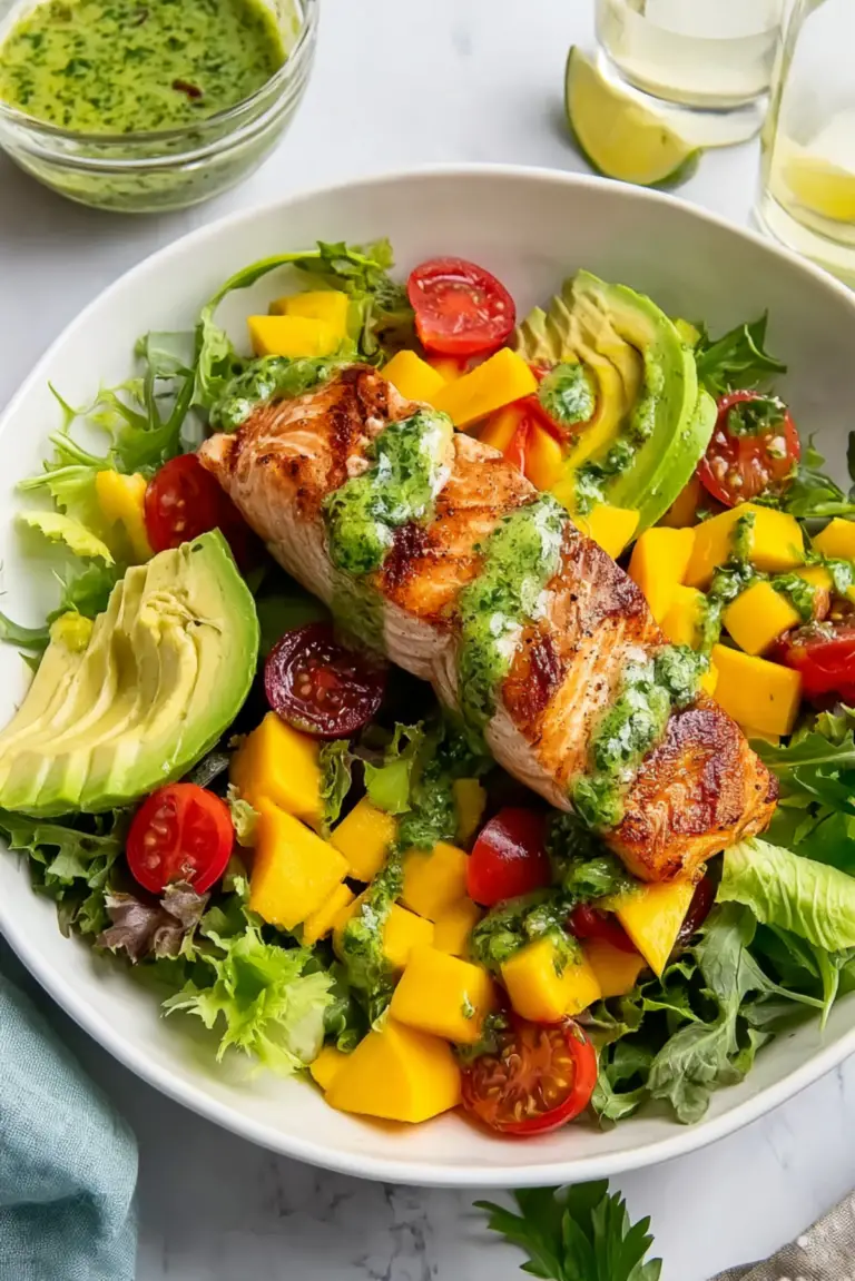 Mango Salmon Salad