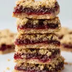 Raspberry Jam Oat Bars
