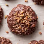 Ferrero Rocher Inspired Chocolate Hazelnut Cookies