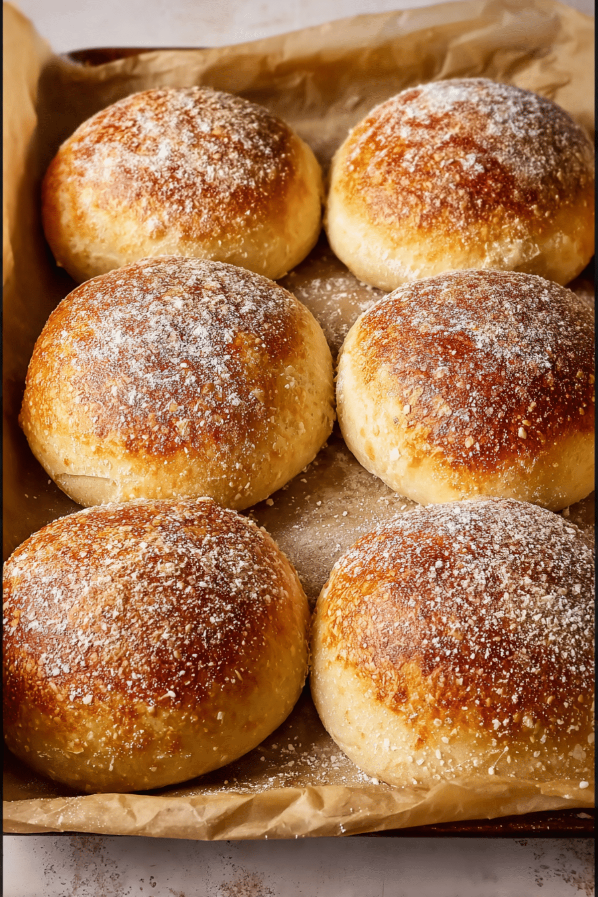 No Knead Bread Rolls