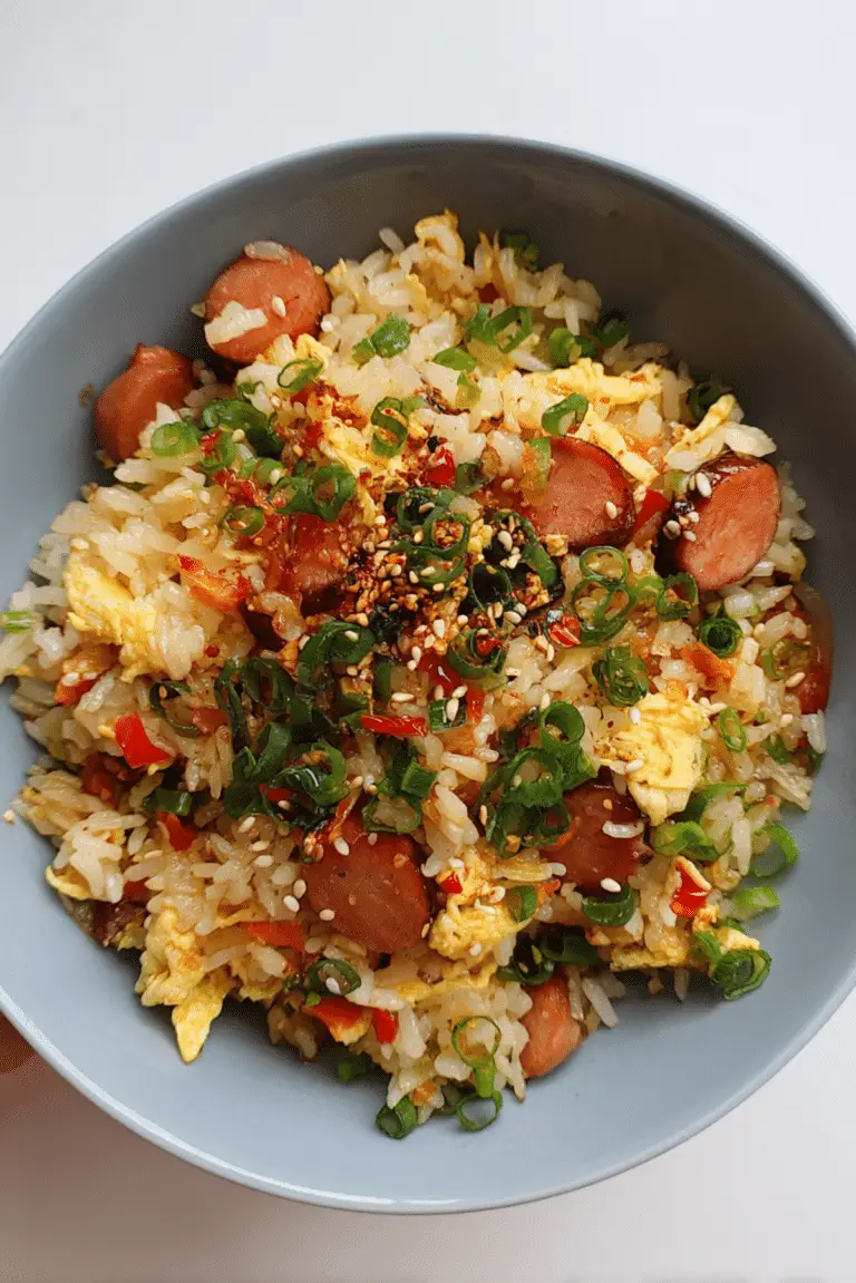 Hot Dog Fried Rice