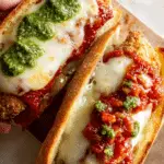 Chicken parm sandwiches