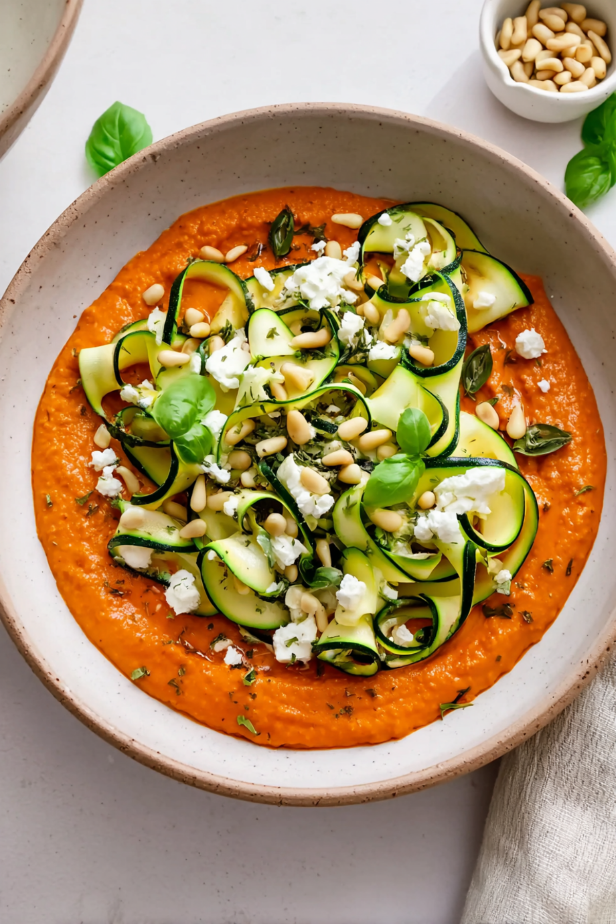 High-Protein Romesco Salad