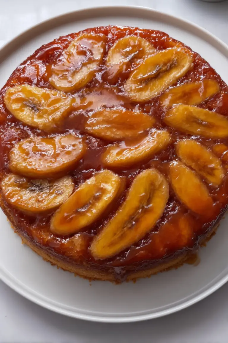 Banana Upside Down Cake