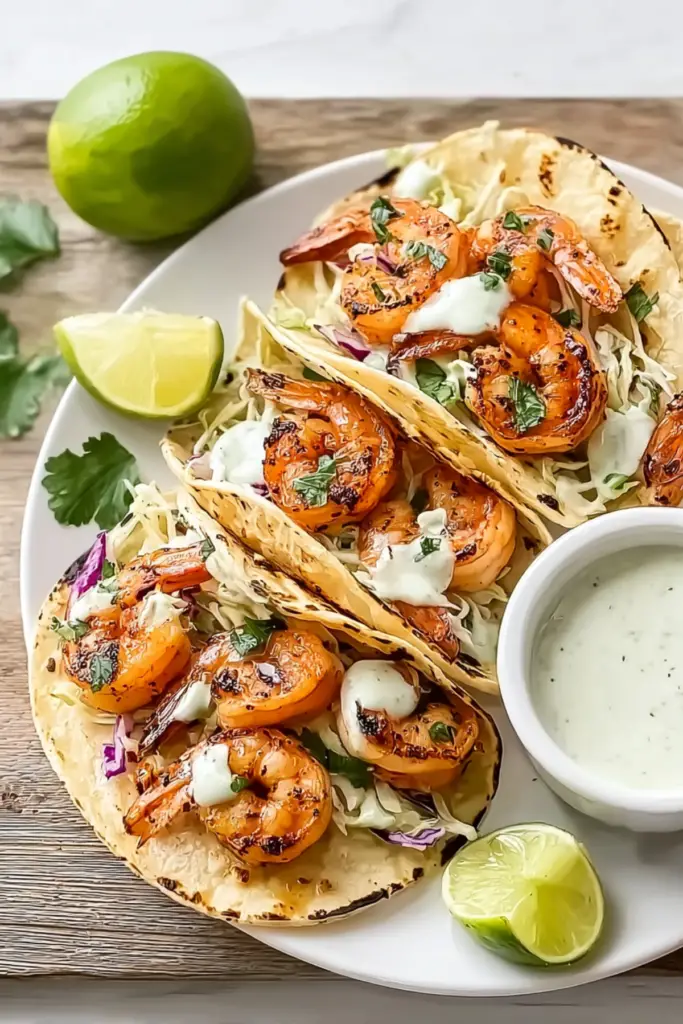 Summer Shrimp Tacos