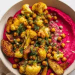 High-Protein Beetroot Medi Bowl