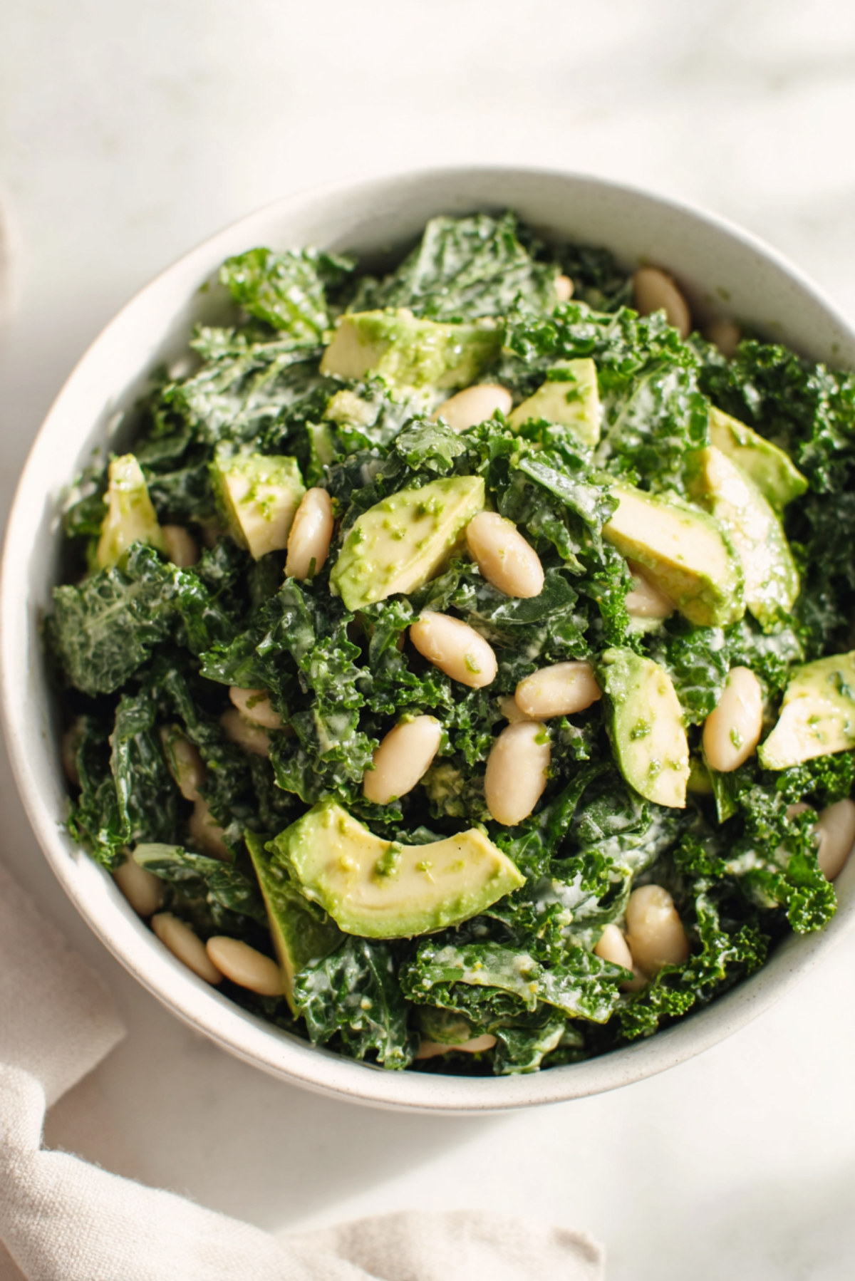 Erewhon Kale & White Bean Salad