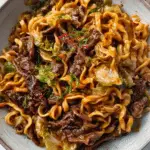 Sticky Beef Noodles