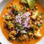 Creamy Cauliflower Chickpea Bowl