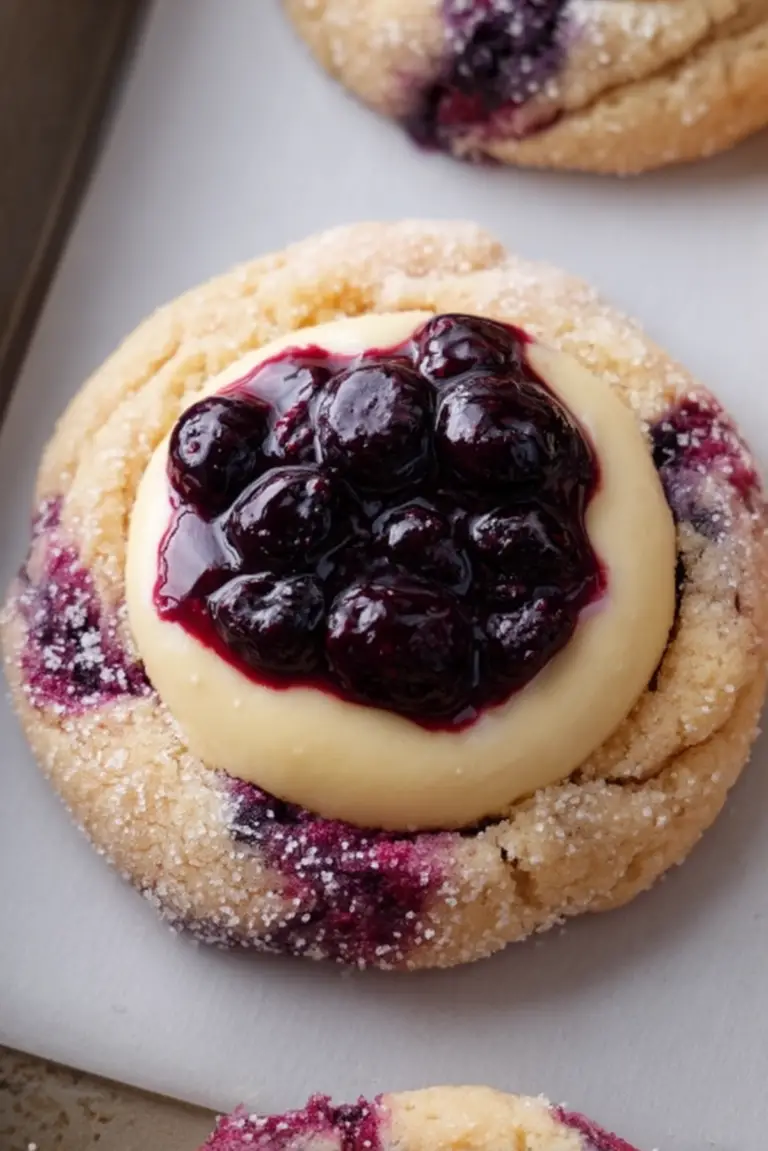 Blueberry Cheesecake Cookie