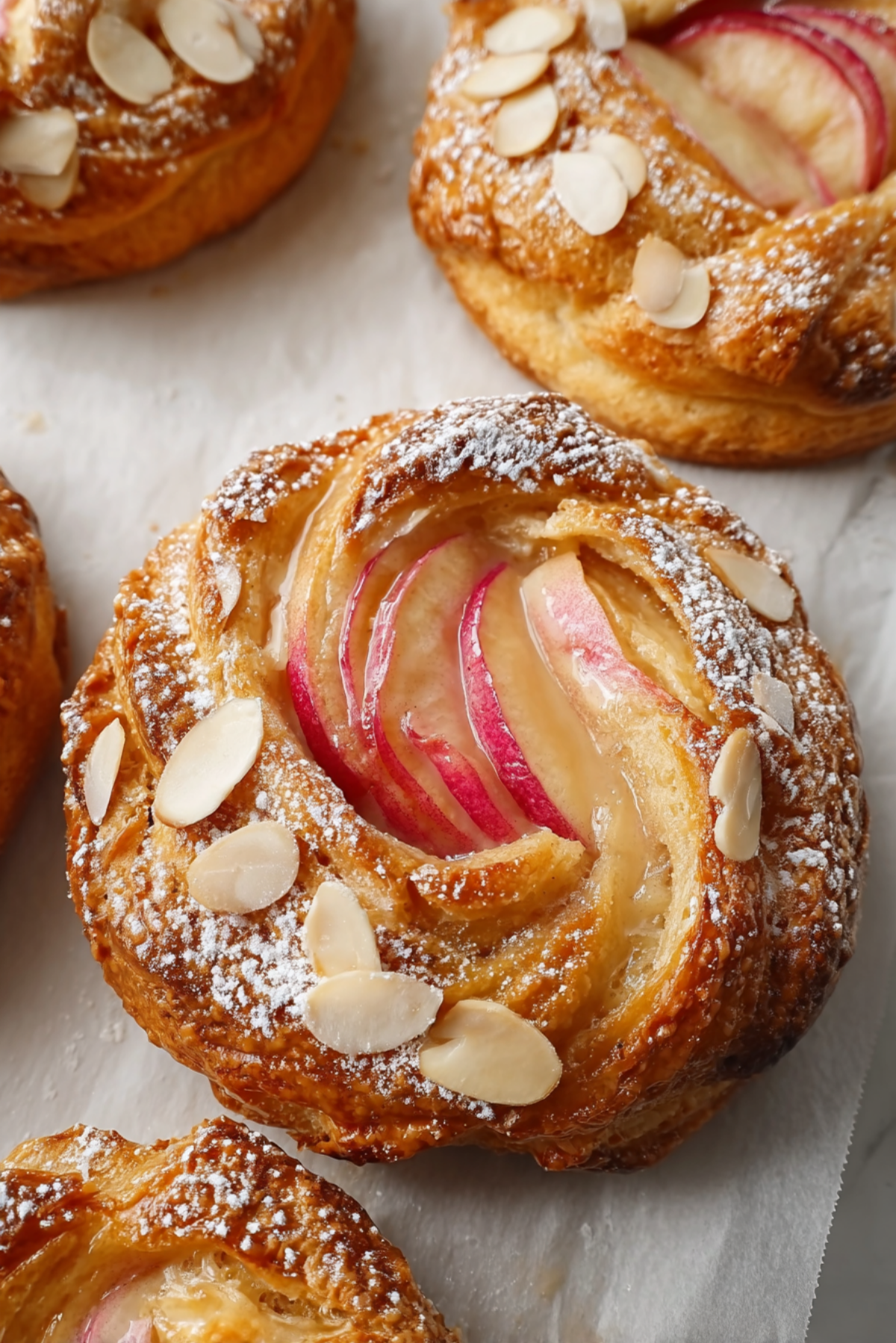 Apple Brioche Buns