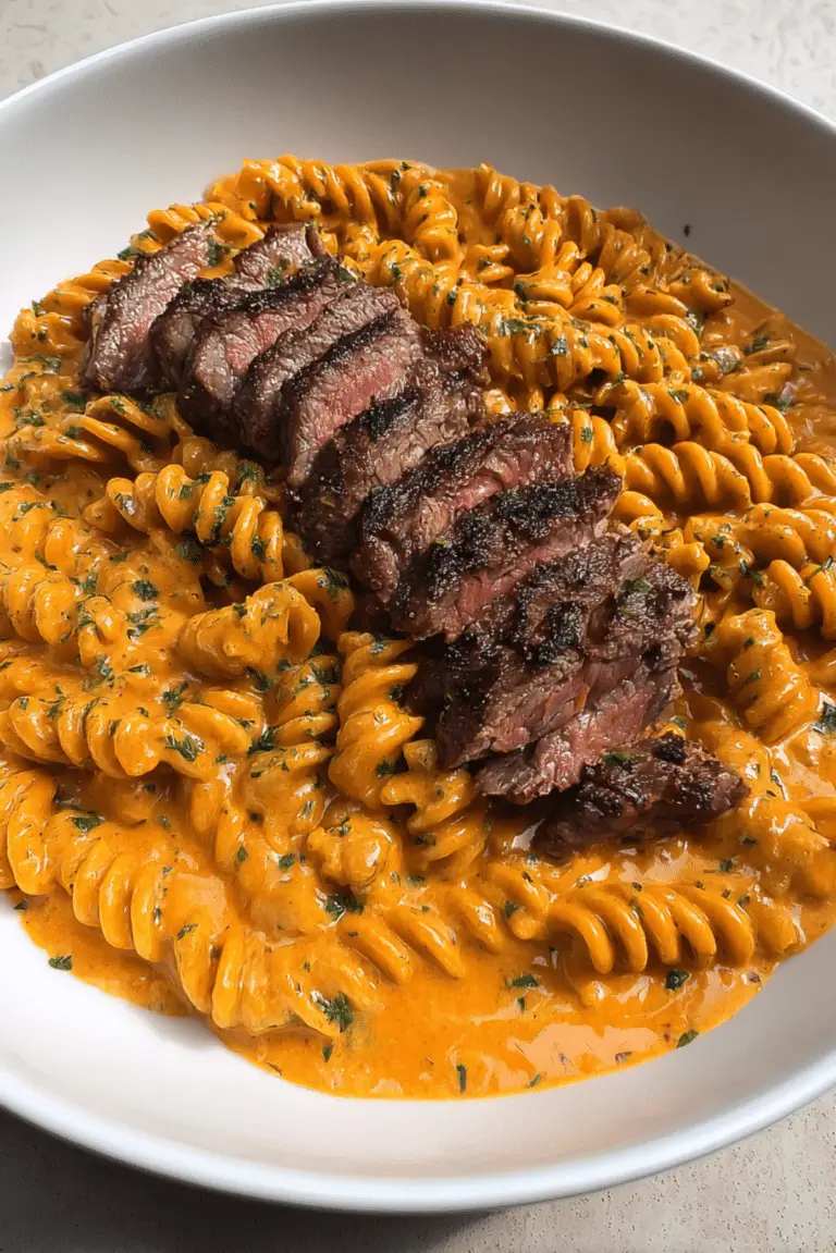 Creamy Steak Pasta