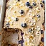 Lemon Blueberry Breakfast Cake