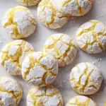 Lemon Crinkle Cookies