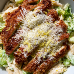 Crispy Chicken Caesar Pasta Salad