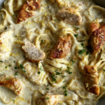 Lemon Garlic Chicken Alfredo