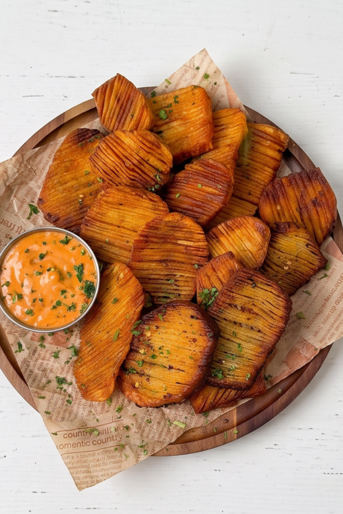Accordion Sweet Potatoes