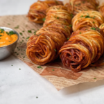 Crispy Spiral Potato Bites