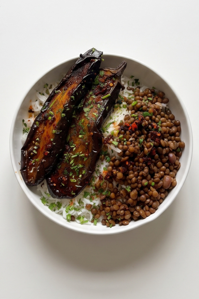 Roasted Garlic Eggplant
